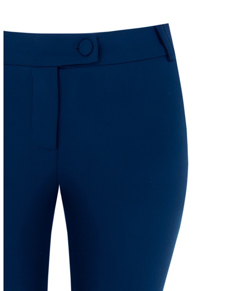 Calças skinny em crepe de mergulho Rinascimento