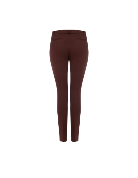 Calças skinny em crepe de mergulho Rinascimento