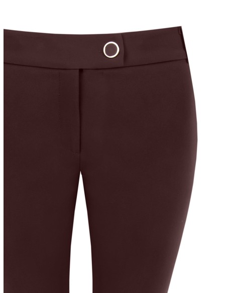 Calça cigarrete em tecido técnico Rinascimento