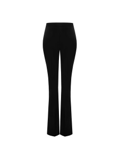 Calças largas em tecido técnico com fecho de correr lateral Rinascimento 2