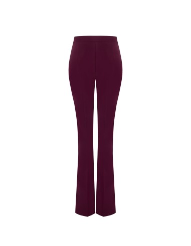 Calças largas em tecido técnico com fecho de correr lateral Rinascimento