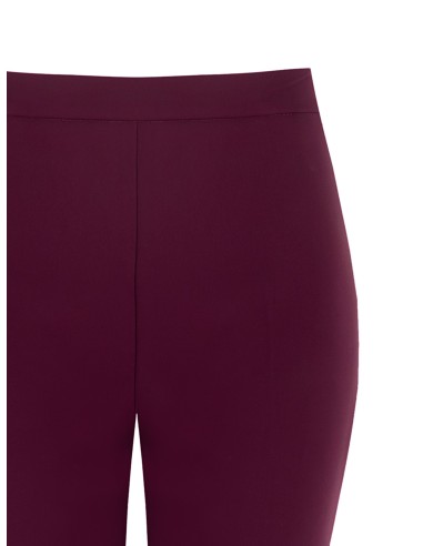 Calças largas em tecido técnico com fecho de correr lateral Rinascimento