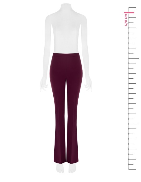 Calças largas em tecido técnico com fecho de correr lateral Rinascimento