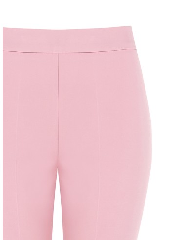 Calças largas em tecido técnico com fecho de correr lateral Rinascimento