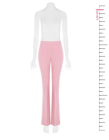 Calças largas em tecido técnico com fecho de correr lateral Rinascimento