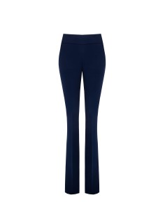 Leggings em crepe de mergulho com fecho de correr lateral Rinascimento 2