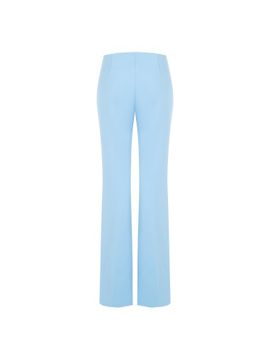 Calças de crepe Scuba Palace com fecho lateral Rinascimento