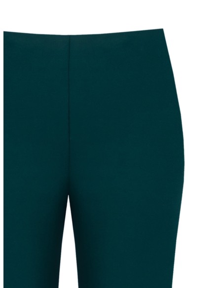 Calças de crepe Scuba Palace com fecho lateral Rinascimento