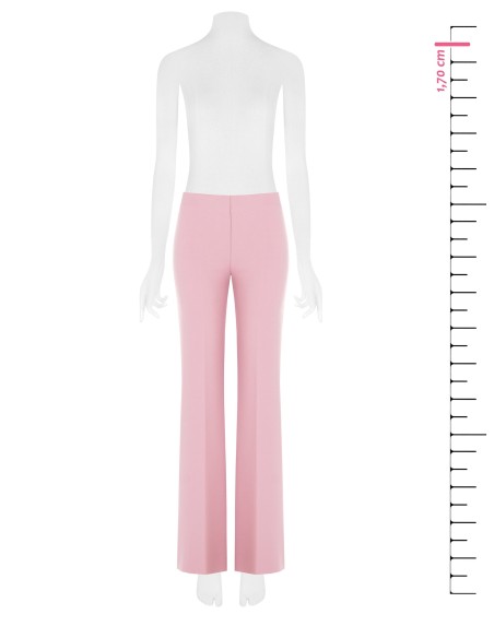 Calças de crepe Scuba Palace com fecho lateral Rinascimento