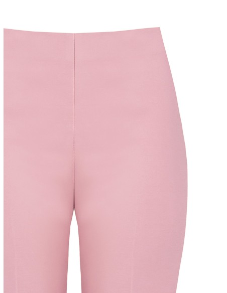 Calças largas em tecido técnico com fecho de correr lateral Rinascimento