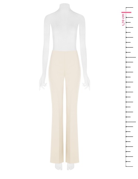 Calças largas em tecido técnico com fecho de correr lateral Rinascimento