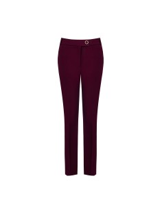 Calças rectas de tecido técnico com bolsos Rinascimento 2