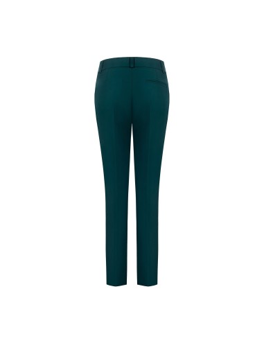 Calças rectas de tecido técnico com bolsos Rinascimento