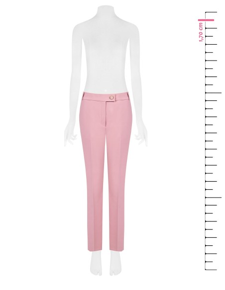 Calças rectas de tecido técnico com bolsos Rinascimento