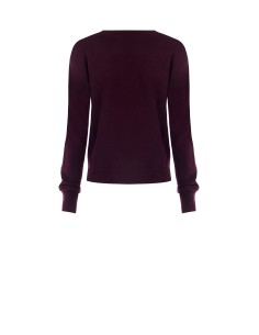 Camisola de lã com gola redonda e etiqueta com o logótipo RR Rinascimento 2