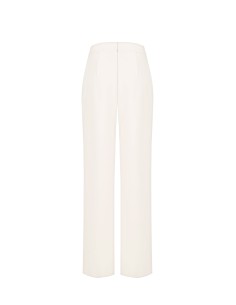 Calças Palace em tecido bi-elástico com pormenor de corrente Rinascimento 2