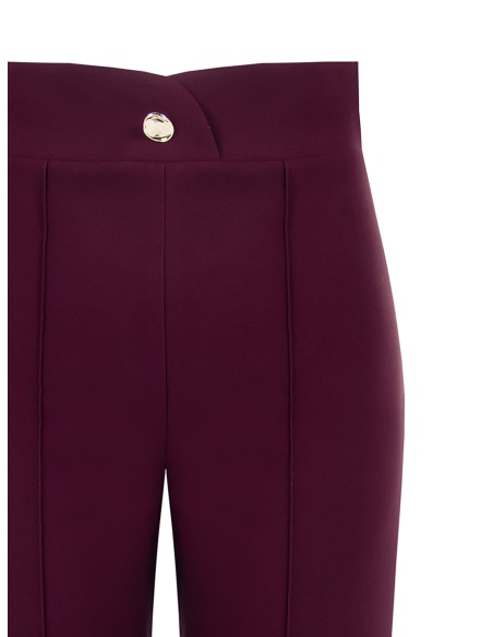 Calças rectas bi-elásticas Rinascimento