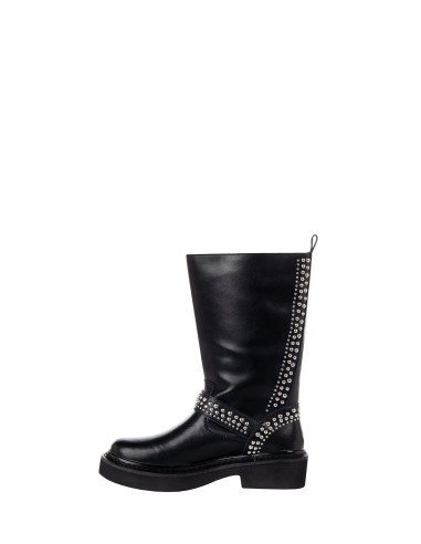 Botas Crosby com tachas e fivelas Rinascimento