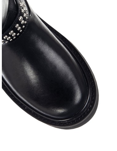 Botas Crosby com tachas e fivelas Rinascimento