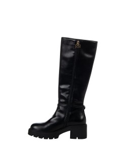 Botas de cano alto com tira cruzada e etiqueta com o logótipo RR Rinascimento 2