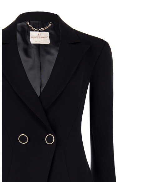 Casaco blazer em tecido técnico Rinascimento