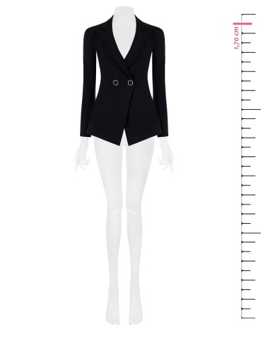 Casaco blazer em tecido técnico Rinascimento