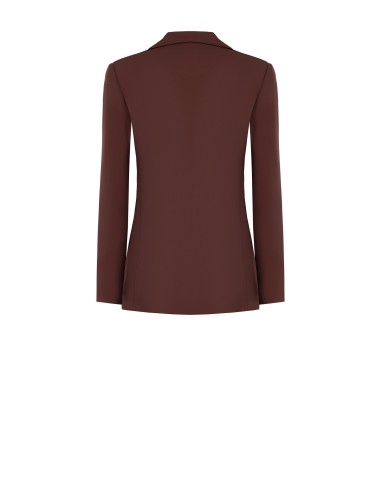 Casaco blazer com pregas largas em tecido técnico Rinascimento