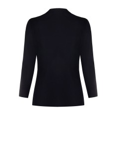 Casaco curvilíneo aberto sem alças em tecido fluido Rinascimento Curvy 2