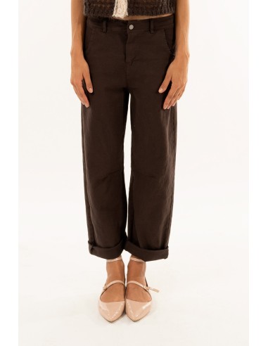 Calças de cintura baixa Kontatto