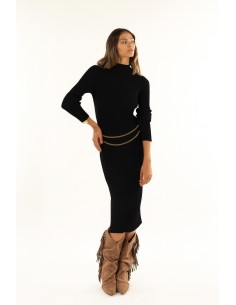 Vestido comprido Lupetto Kontatto 2