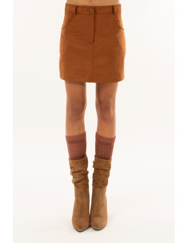 Minissaia de camurça Kontatto