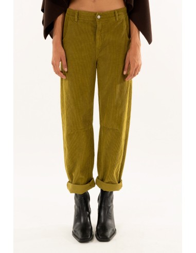 Calças de cintura baixa Barrel Kontatto