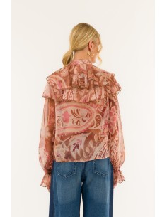 Camisa coreana com padrão Rouche Kontatto 2