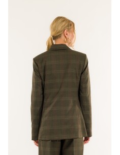 Casaco xadrez de 1 botão Kontatto 2