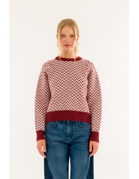 Colar em jacquard Kontatto