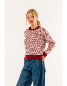 Colar em jacquard Kontatto