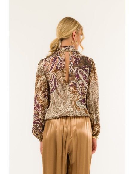 Blusa com laço nas costas Kontatto