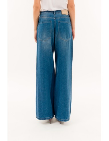 Calças de ganga Flare Baggy Quartz Kontatto