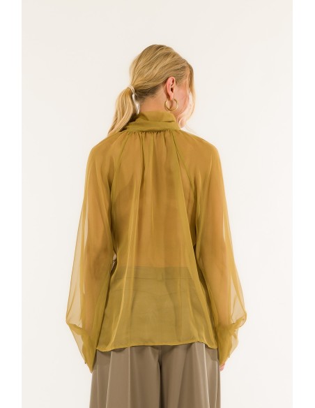 Camisa de manga balão Kontatto