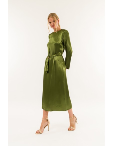 Vestido Kontatto Midi Tie