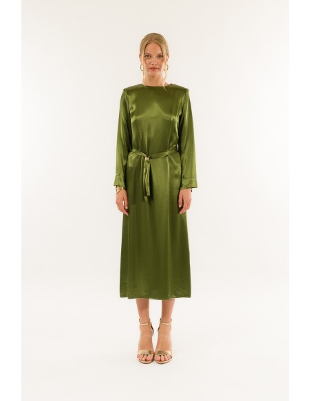 Vestido Kontatto Midi Tie