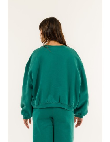 Sweatshirt Over Cropped Crew Neck Kontatto