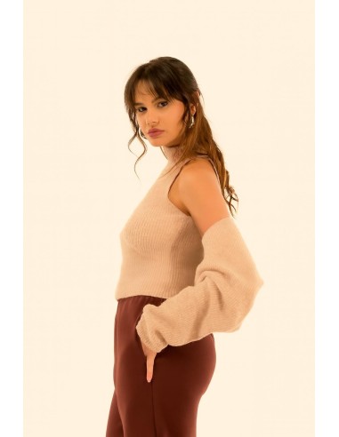 Conjunto de top e blusa Kontatto