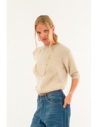 Gola redonda de manga curta Kontatto