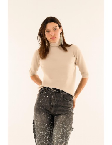 Gola alta de manga curta Kontatto