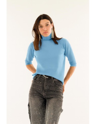 Gola alta de manga curta Kontatto