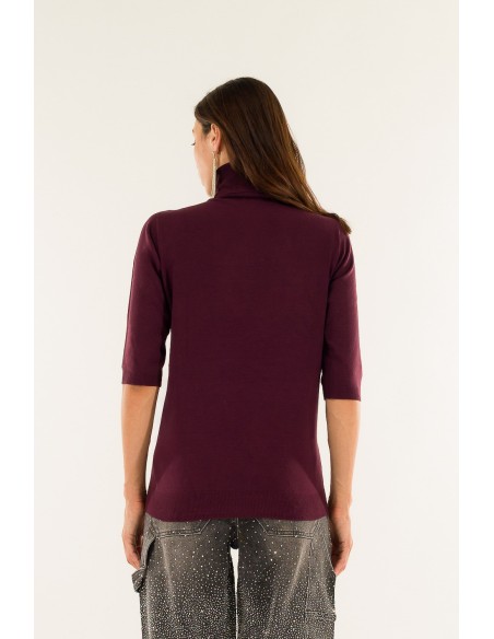 Gola alta de manga curta Kontatto