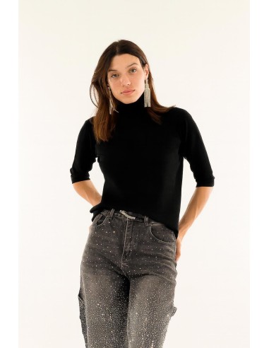 Gola alta de manga curta Kontatto