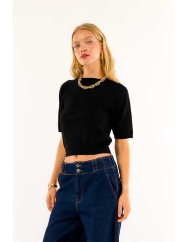 Gola redonda de manga curta Kontatto