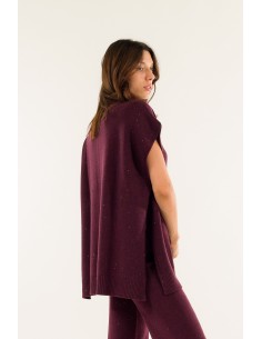 Poncho de gola alta Kontatto 2